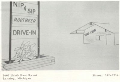 Nip-N-Sip - Lansing High School Yearbook (newer photo)